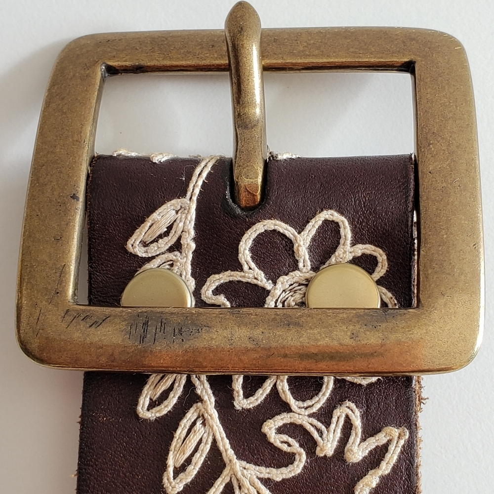 Genuine Leather Embroidered/bohomiam - Picture 5 of 7